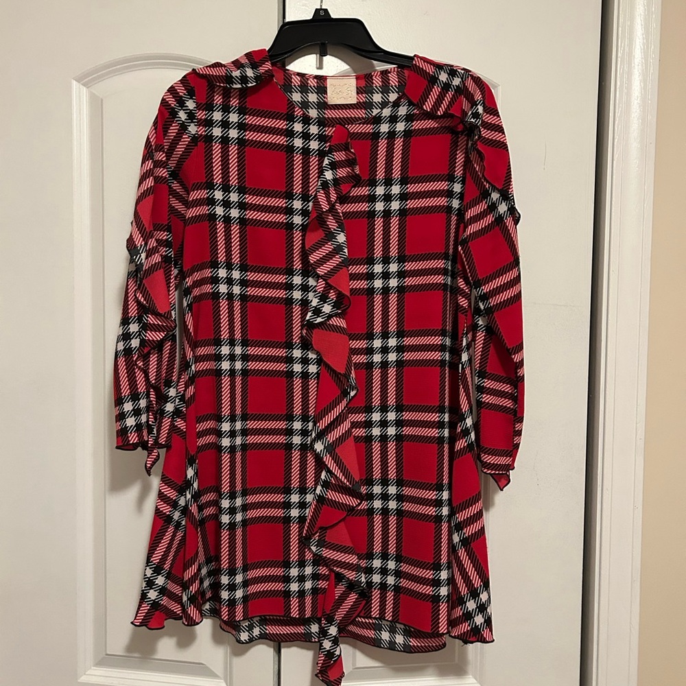 Zadie Bs plaid top